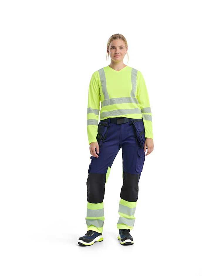 7030 Women's Hi-vis Trousers Stretch