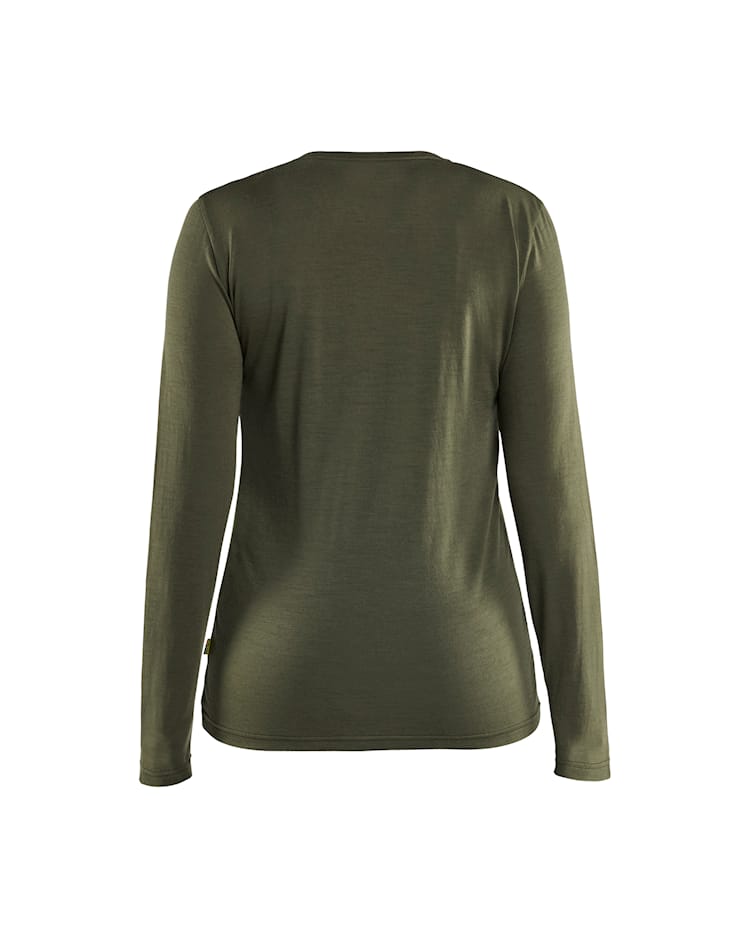 3539 Women's Long-sleeved Merino Wool T-shirt