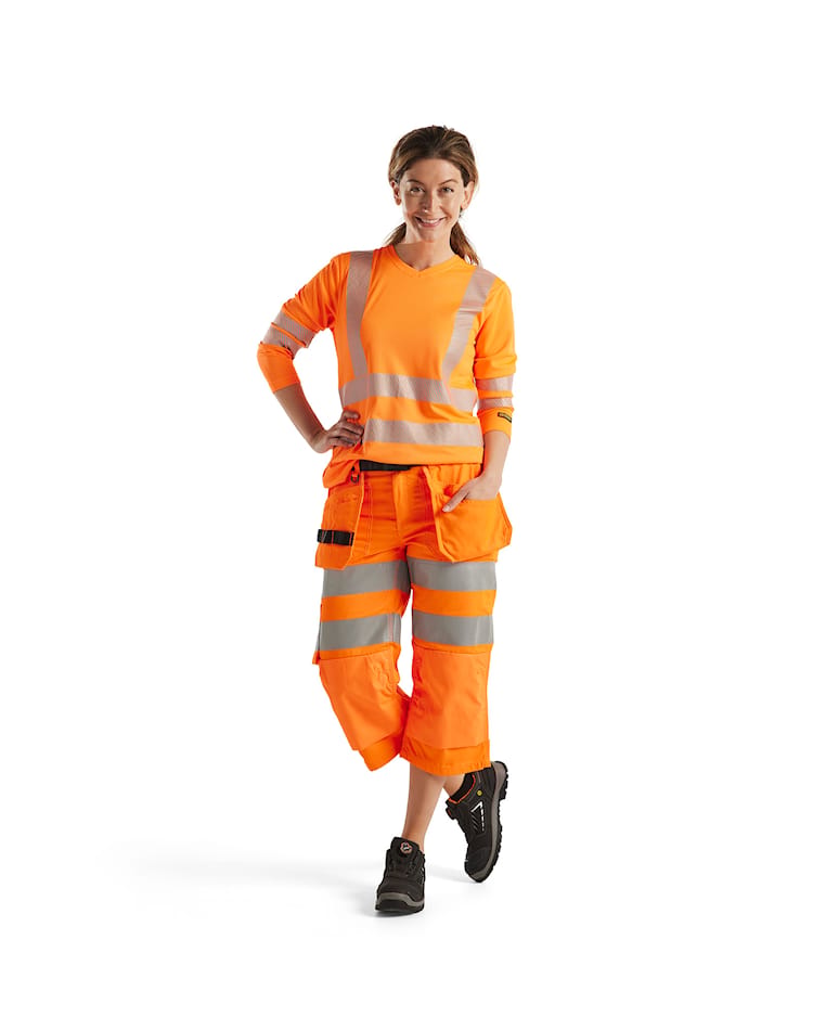 3485 Women's Hi-Vis T-Shirt Long Sleeve