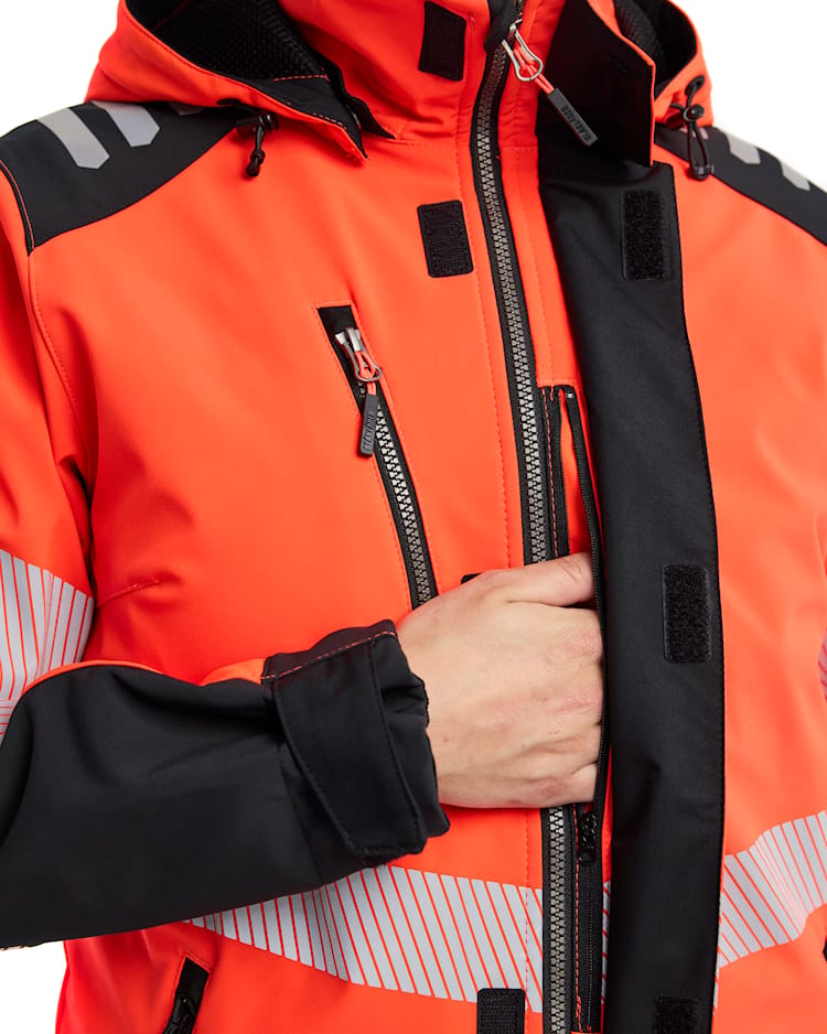 4401 Women´s Hi-vis Lightweight Lined Winter Softshell Jacket