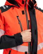 4401 Women´s Hi-vis Lightweight Lined Winter Softshell Jacket