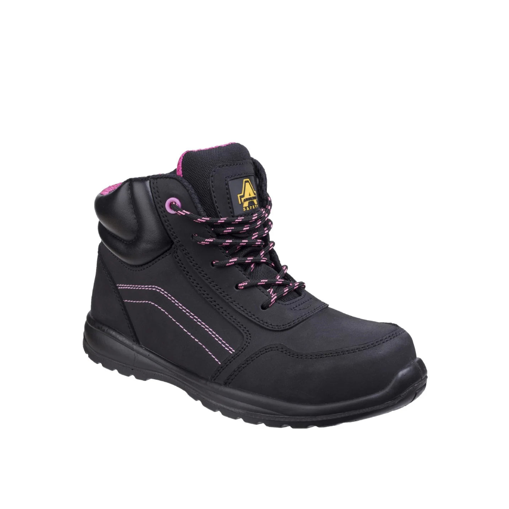 AS601 Lydia S1P SRC Side Zip Safety Boots