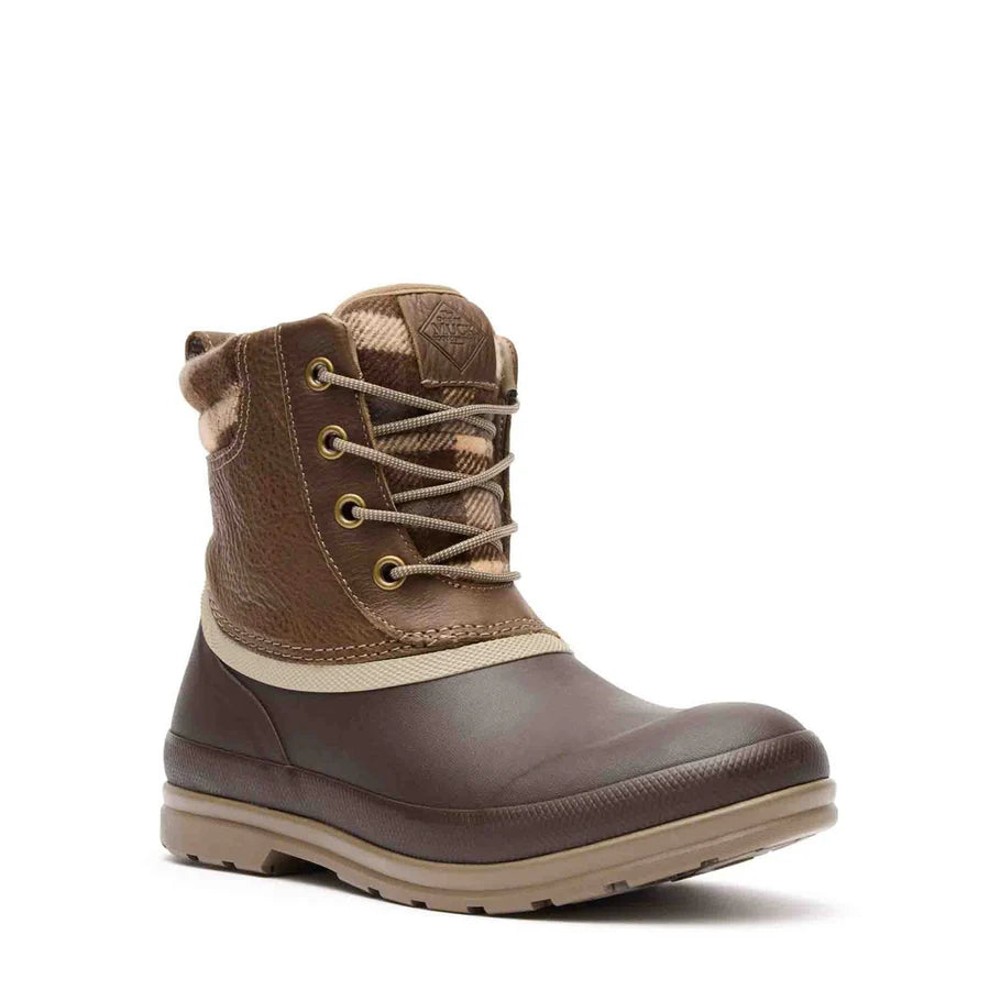 Women's Muck Originals Duck Lace-Up Leather Short Boots