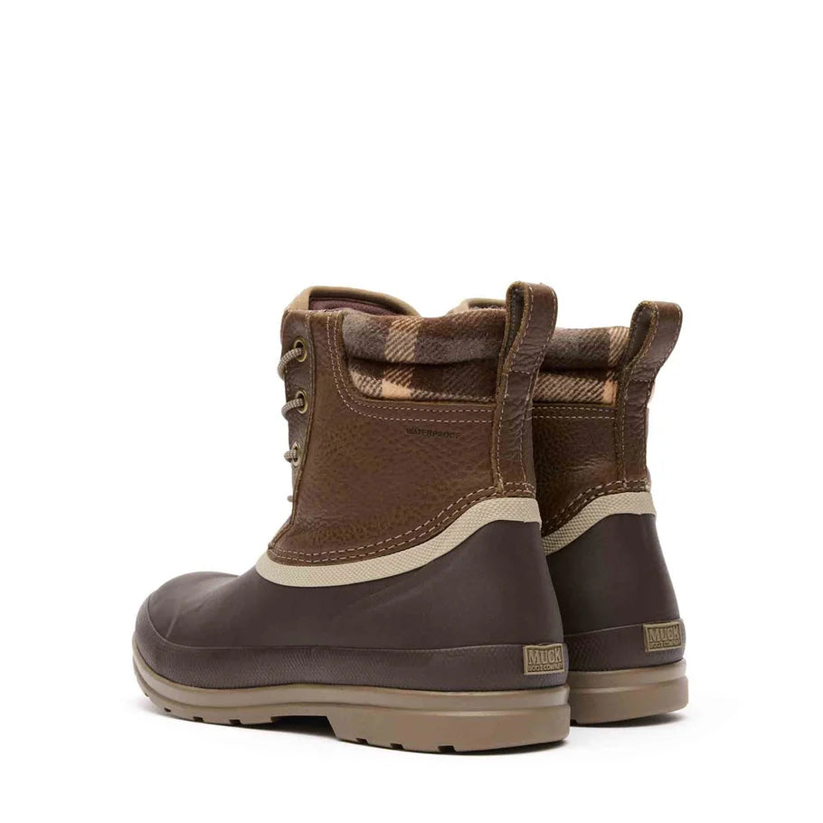 Women's Muck Originals Duck Lace-Up Leather Short Boots
