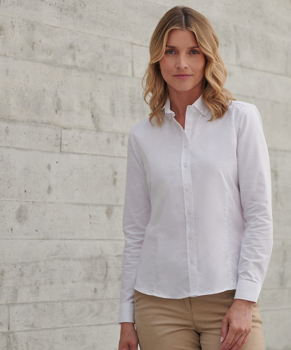Women's Modern Long Sleeve Oxford Shirt