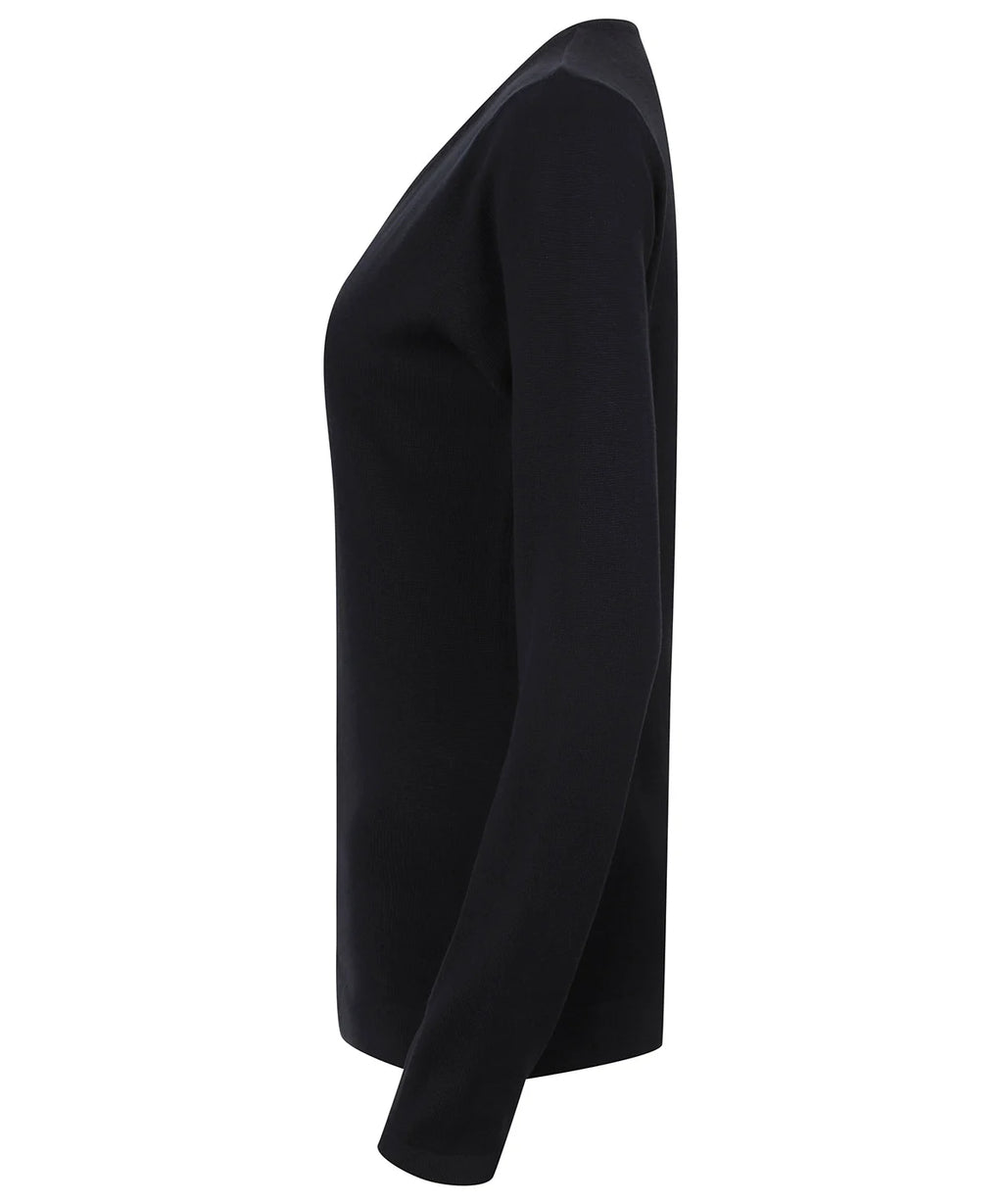 Women's 12 Gauge V-Neck Jumper