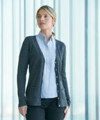Women's v-button cardigan