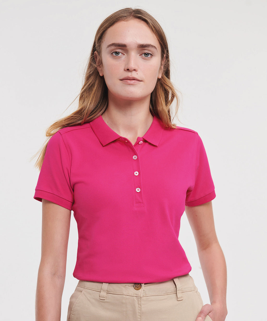 Women's stretch polo