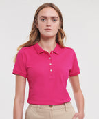 Women's stretch polo