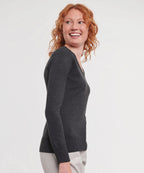 Women's V-Neck Knitted Sweater