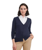 Women's V-Neck Knitted Cardigan