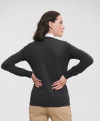 Women's V-Neck Knitted Cardigan