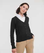 Women's V-Neck Knitted Cardigan