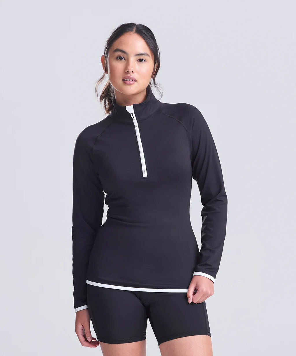 Women's cool ½ zip sweatshirt