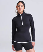 Women's cool ½ zip sweatshirt
