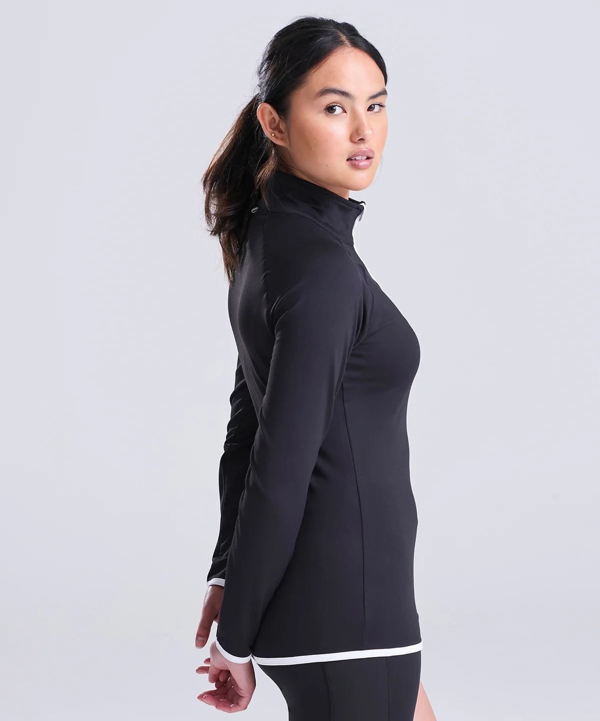 Women's cool ½ zip sweatshirt