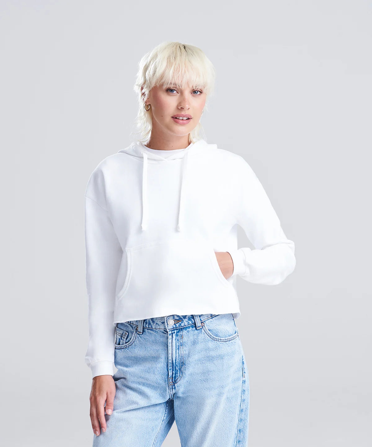 Women's cropped hoodie