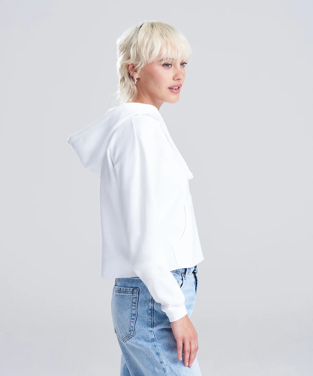 Women's cropped hoodie