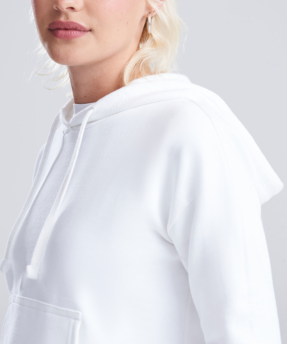 Women's cropped hoodie