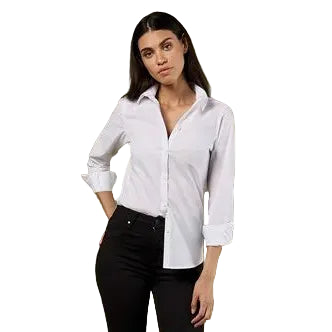 Women's Poplin Shirt Long Sleeve