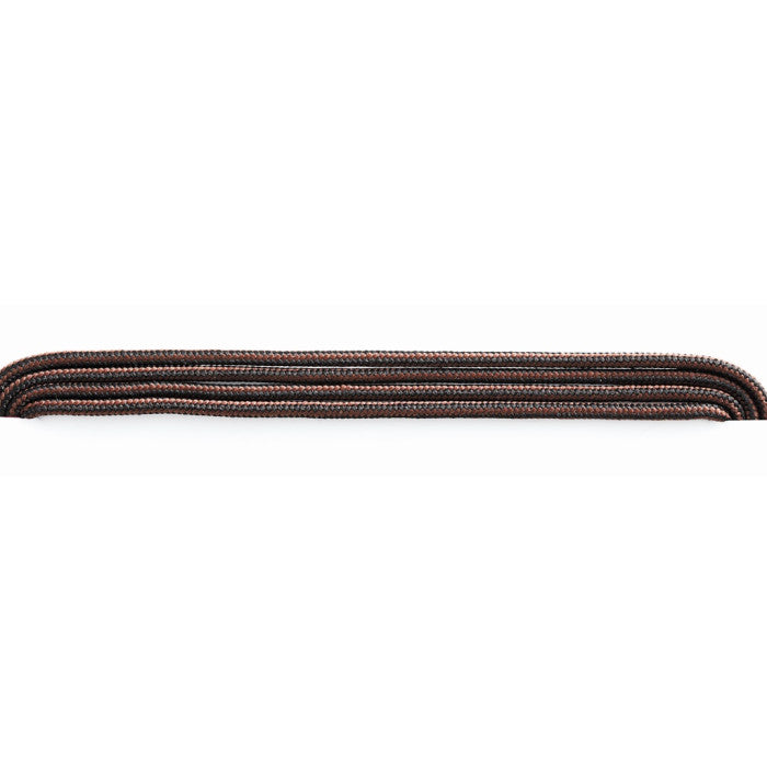 Steel Blue Nylon Laces - Black/Brown