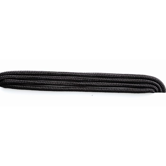 Steel Blue Nylon Laces - Black