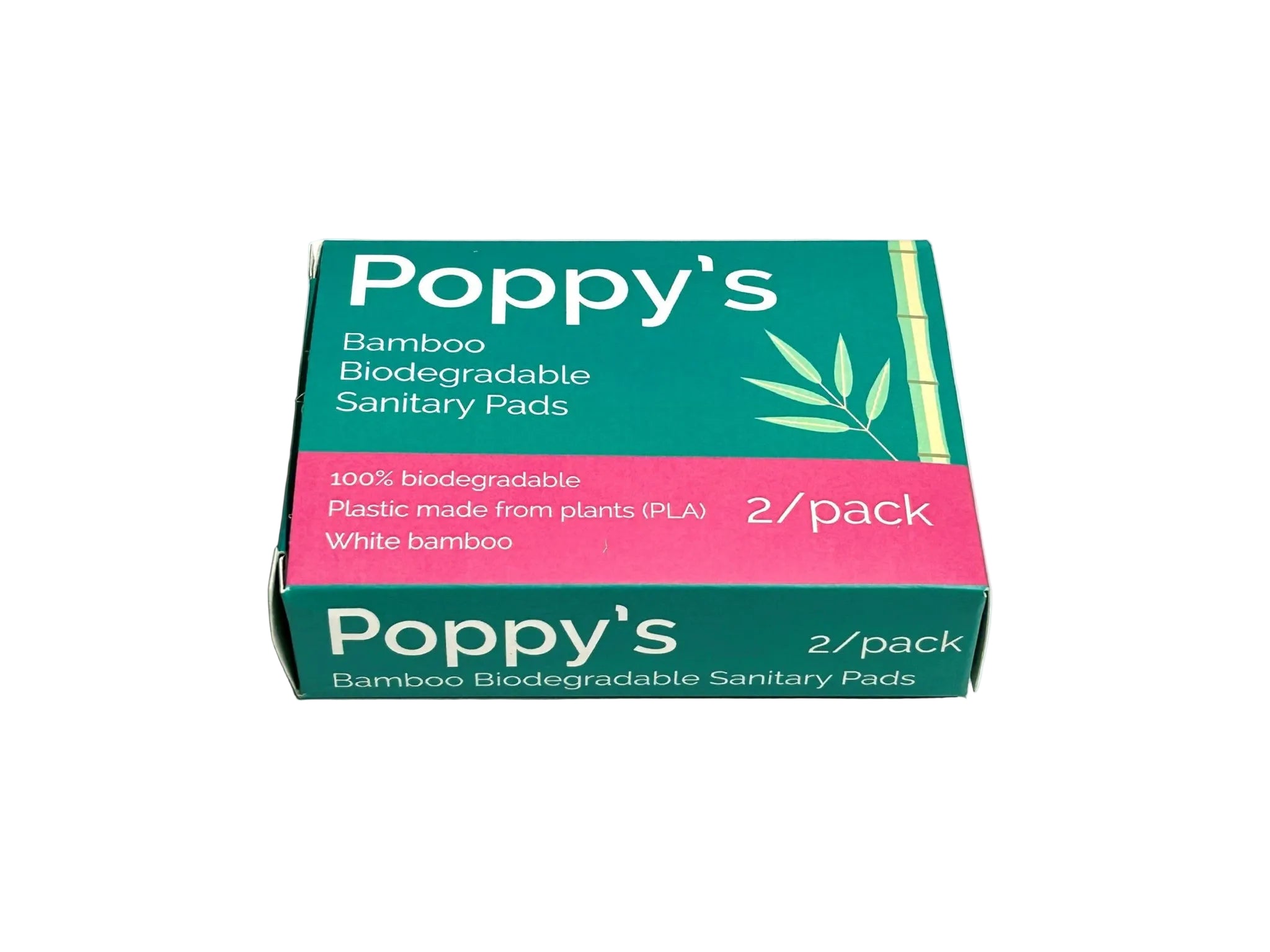 Poppys Bamboo Biodegradable Sanitary Pads