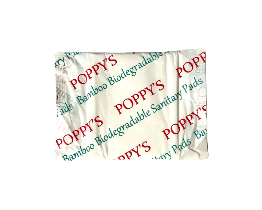 Poppys Bamboo Biodegradable Sanitary Pads