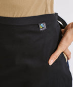 Cotton waist apron, organic and Fairtrade certified