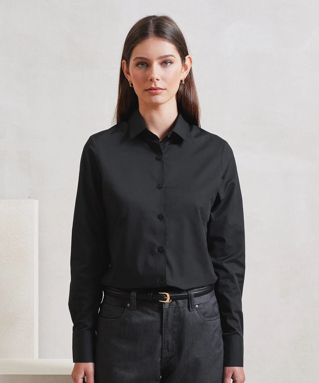 Women’s Long Sleeve ‘Recyclight’ Poplin Shirt