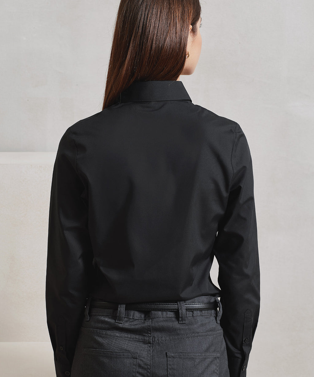 Women’s Long Sleeve ‘Recyclight’ Poplin Shirt