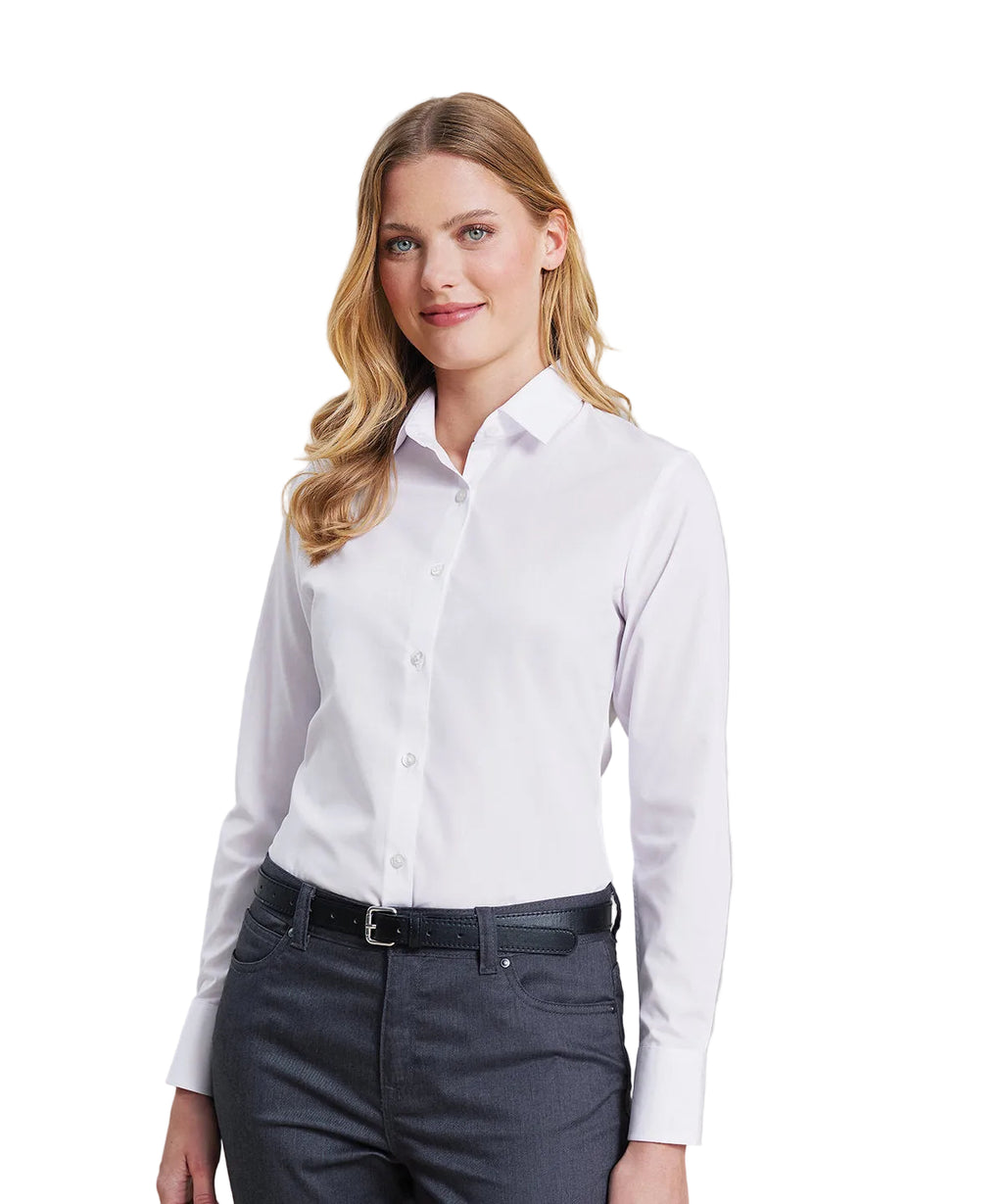 Women’s Long Sleeve ‘Recyclight’ Poplin Shirt