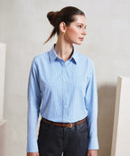 Women's Microcheck Cotton Shirt