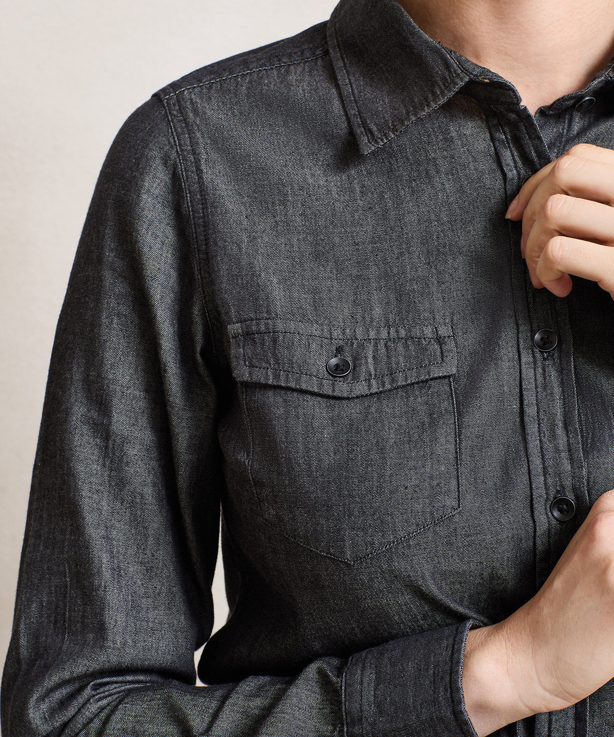 Women's Jeans Stitch Denim Shirt