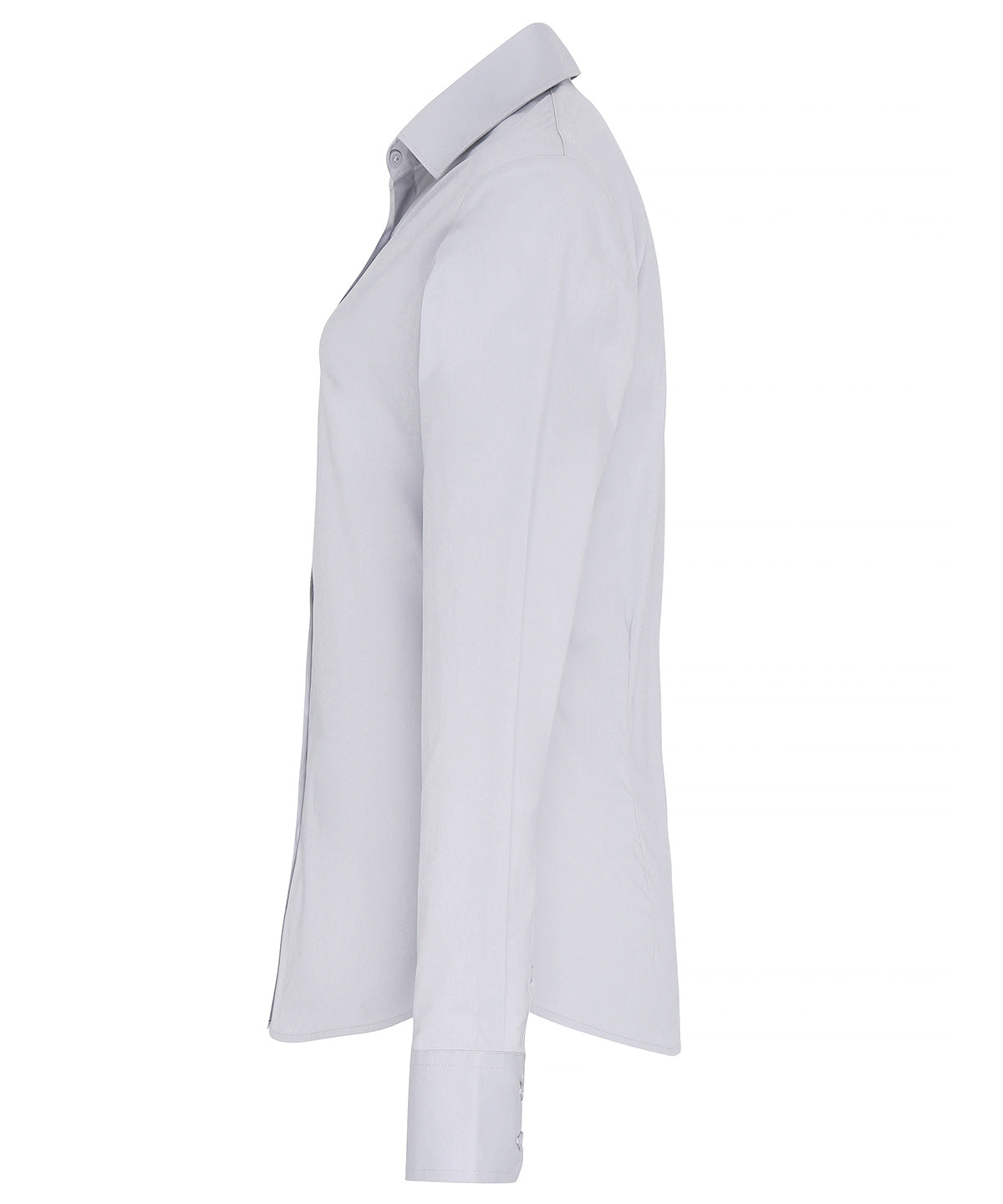 Women's Stretch Fit Cotton Poplin Long Sleeve Blouse