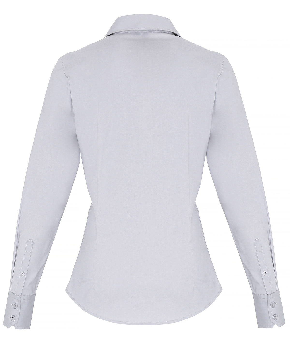Women's Stretch Fit Cotton Poplin Long Sleeve Blouse