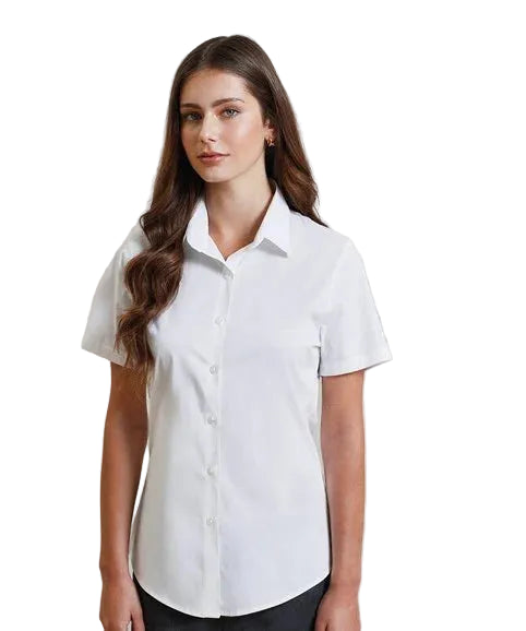 Women's Stretch Fit Cotton Poplin Blouse