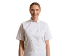 Women's short sleeve chef's jacket