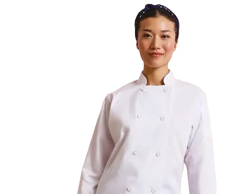 Women's long sleeve chef's jacket