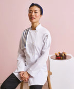 Women's long sleeve chef's jacket