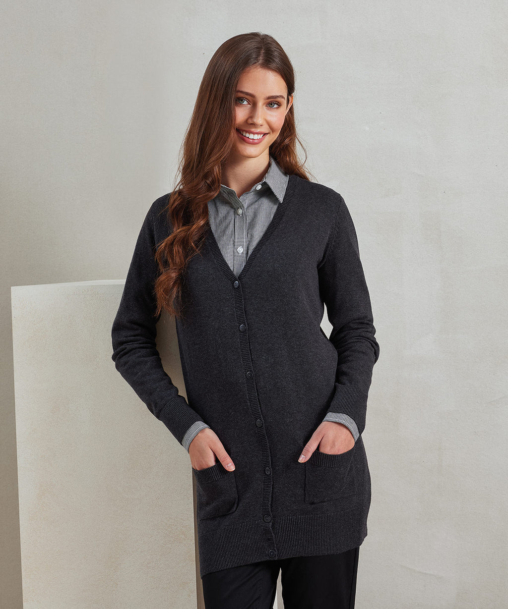 Women's Longline Knitted Cardigan