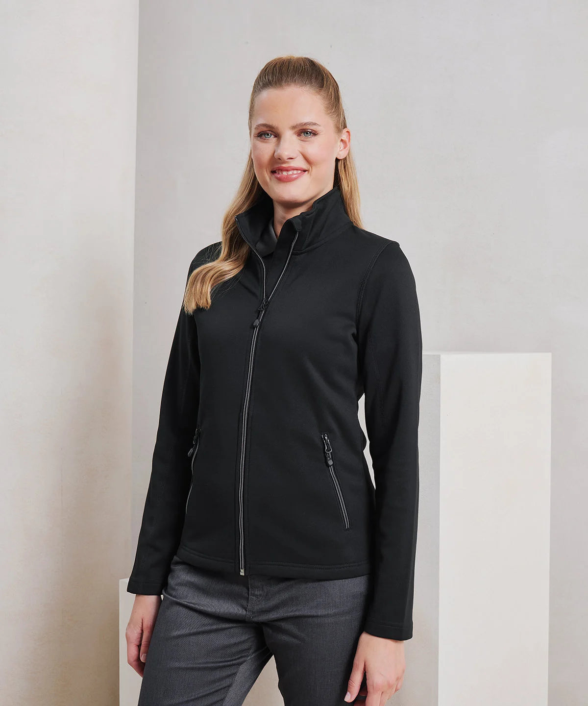 Women’s Spun Dyed Recycled Zip-Through Sweat