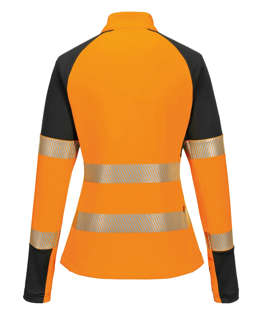 Women’s T173 PW3 Hi-Vis ¼-Zip Sweatshirt