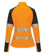Women’s T173 PW3 Hi-Vis ¼-Zip Sweatshirt