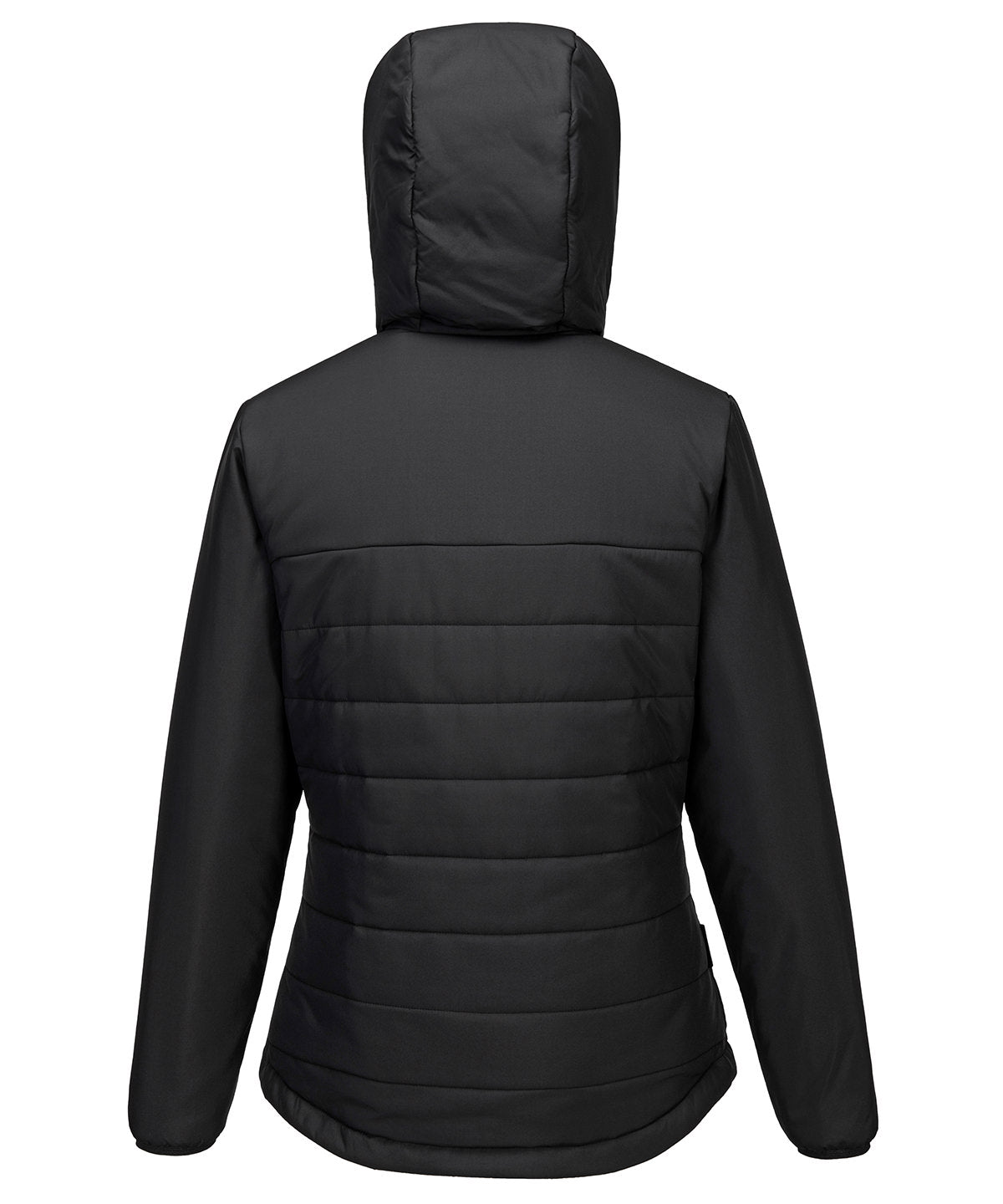 Women’s professional hooded insulated baffle jacket