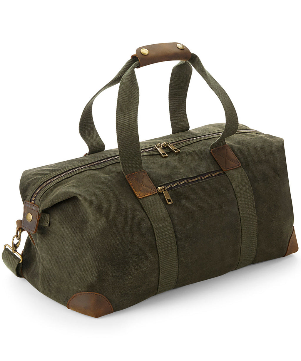 Heritage Waxed Canvas Holdall