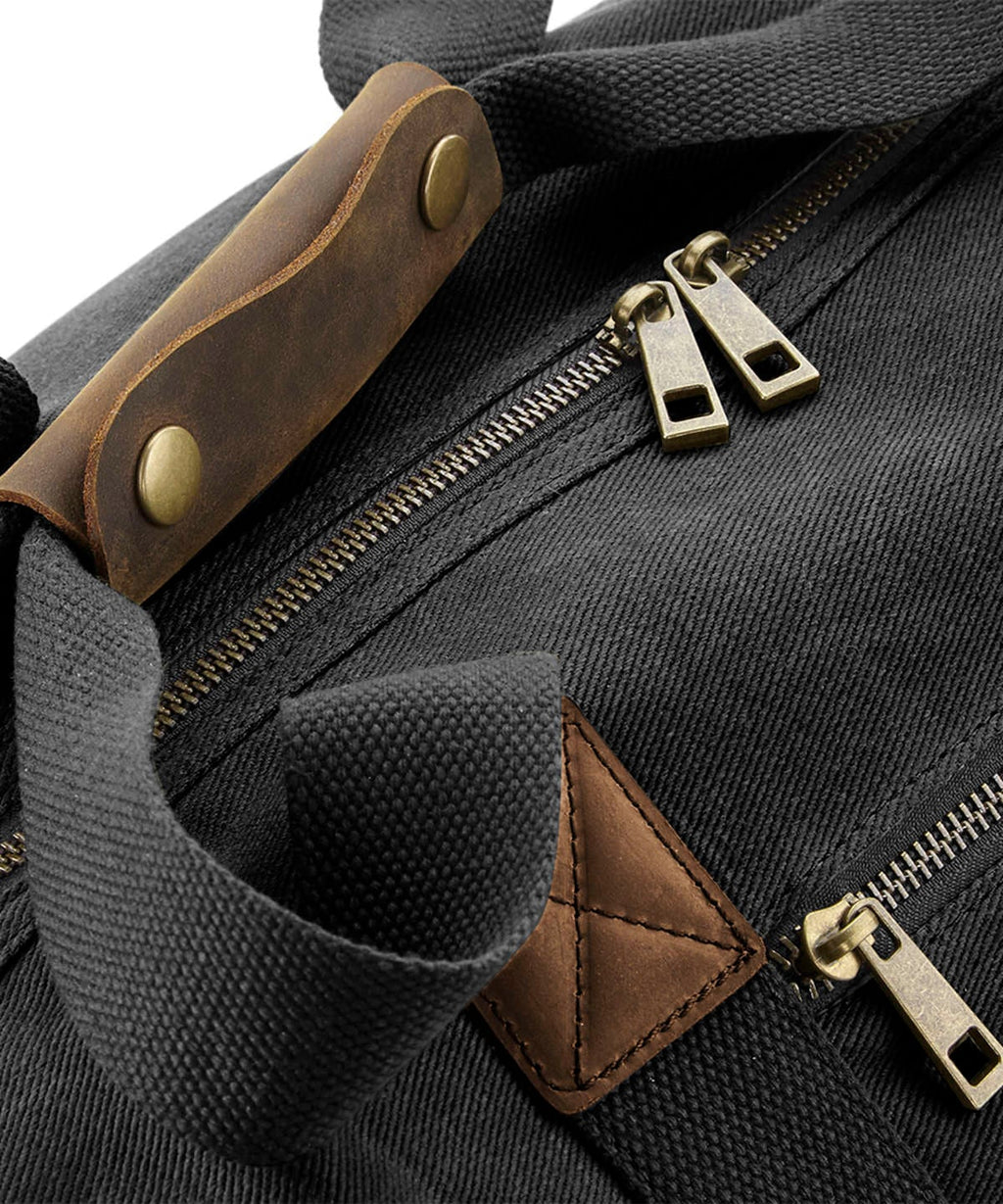 Heritage Waxed Canvas Holdall