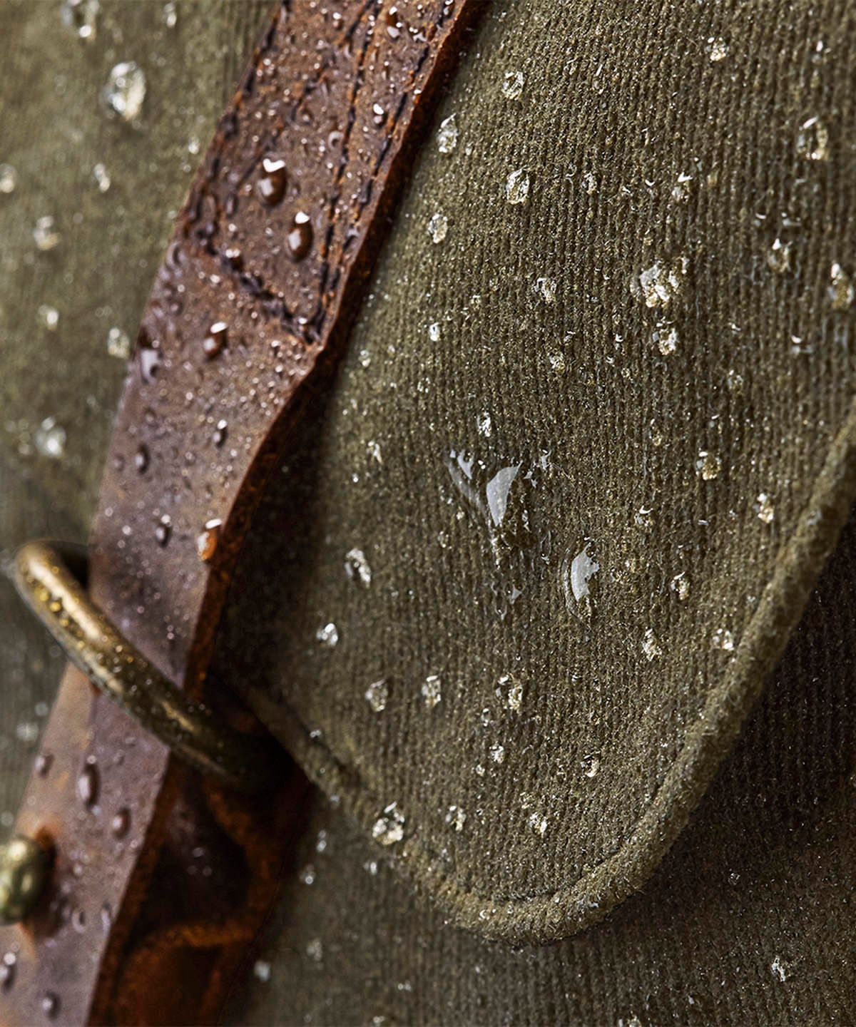 Heritage Waxed Canvas Messenger
