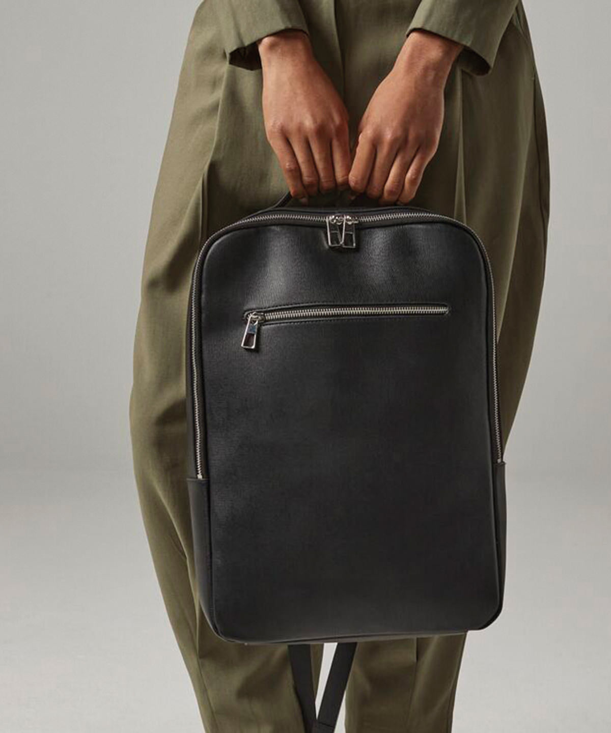Tailored Luxe PU Backpack