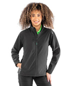 Women's recycled 3-layer printable softshell jacket